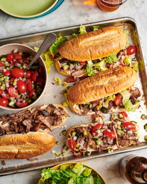 Lechon po' boy