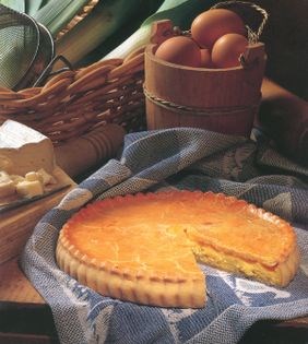 Leek and Brie flamiche