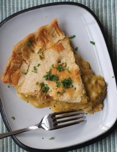 Leek and cheese pie
