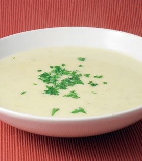 Leek and potato soup