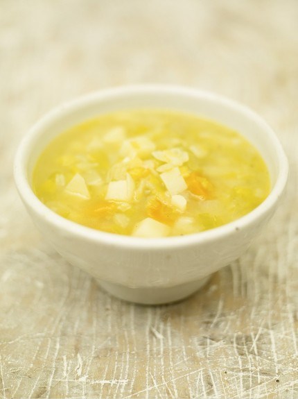 Leek and potato soup