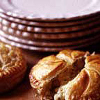 Leek and Wensleydale pithiviers