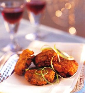 Leek fritters (Keftes de prasa)