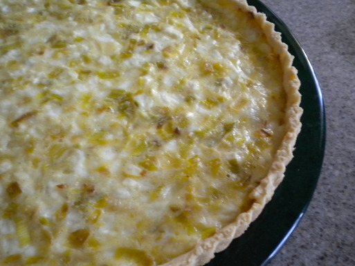 Leek tart almost like banitsa