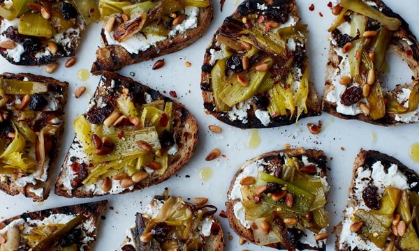Leeks agrodolce
