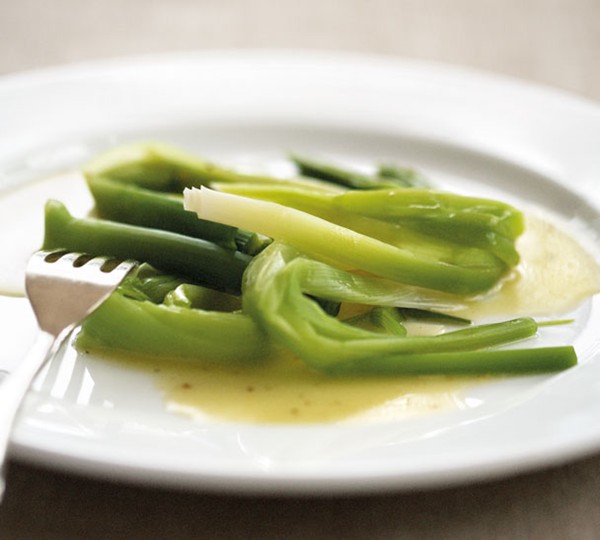 Leeks vinaigrette