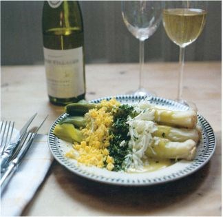 Leeks vinaigrette