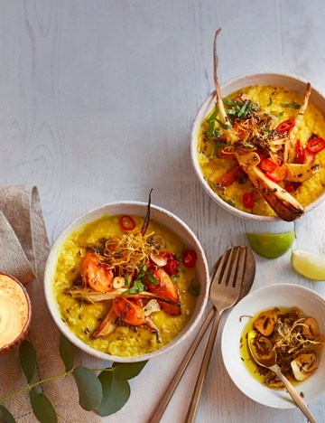 Left-over roast carrot and parsnip dhal