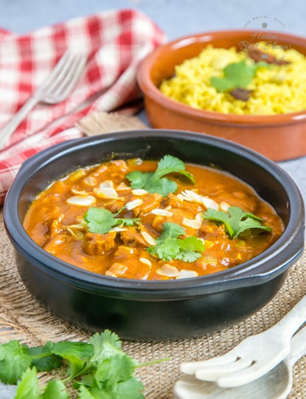 Leftover lamb curry