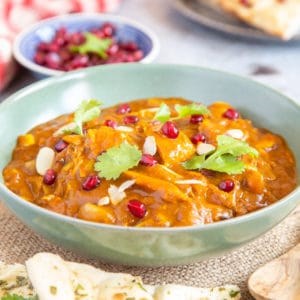 Leftover roast turkey curry