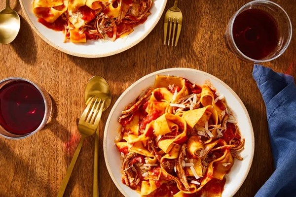 Leftover turkey Bolognese