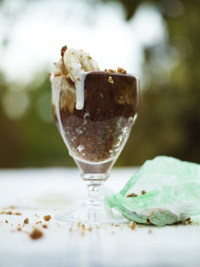 Leftovers affogato