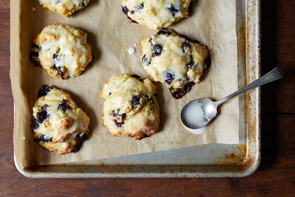 Legendary blueberry biscuits