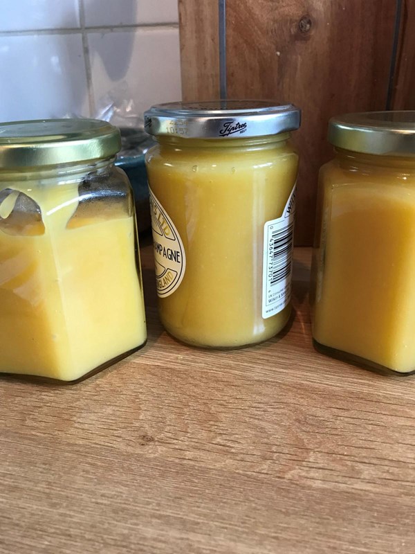 Lemon & honey curd