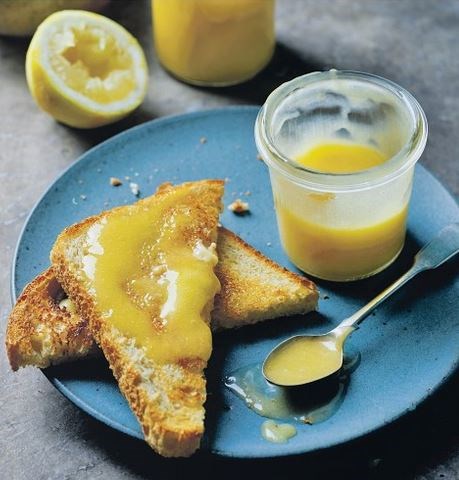 Lemon & lemon thyme curd
