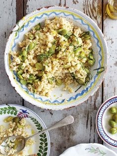 Lemon & olive rice
