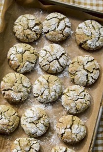 Lemon & pistachio cookies (Ma'akaroon)