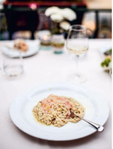 Lemon & prawn risotto (Risotto al limone & gamberi)