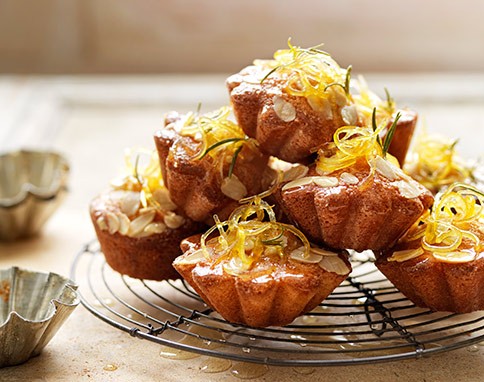 Lemon & rosemary cakes