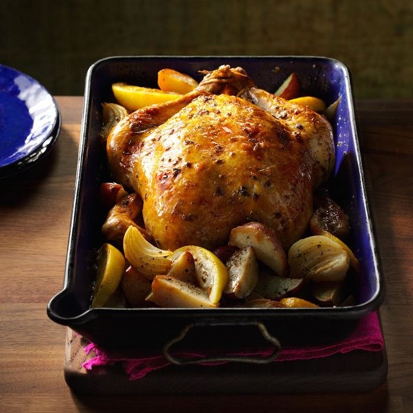 Lemon & sage roasted chicken