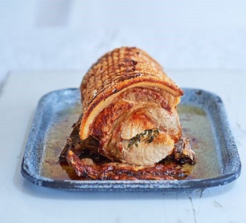 Lemon & sage stuffed loin of pork