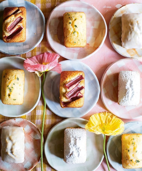 Lemon & thyme little pound cakes