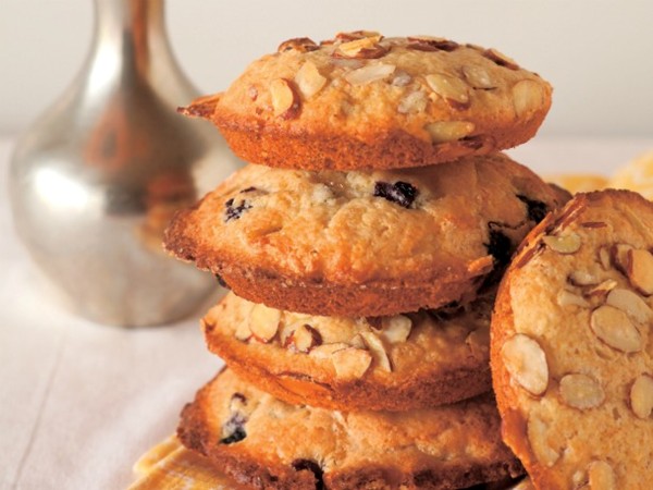 Lemon-almond muffins (Bake the Book)