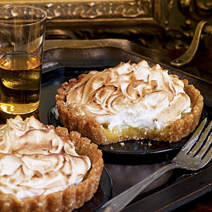 Lemon-almond tarts