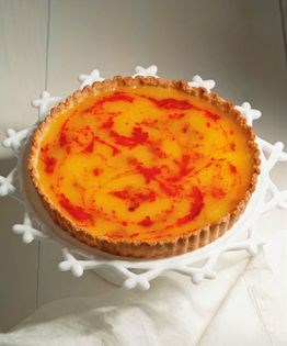 Lemon and cranberry tart tart