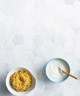 Lemon and dill yoghurt