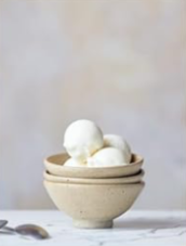 Lemon and elderflower sherbet