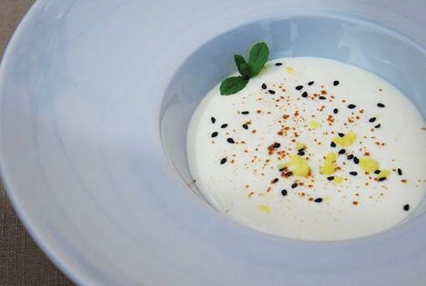 Lemon and ginger mousse (Mousse de limón y genjibre)