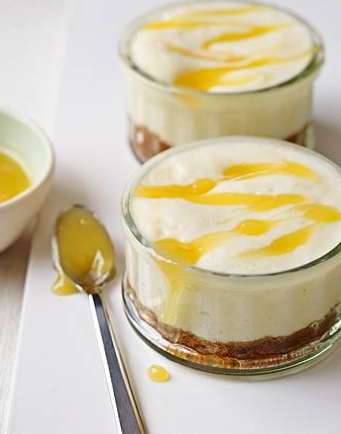Lemon and ginger pots