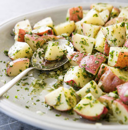 Lemon and herb potato salad