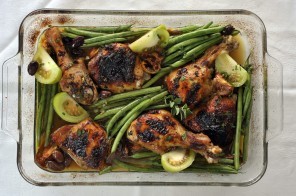 Lemon-and-honey-flavored chicken