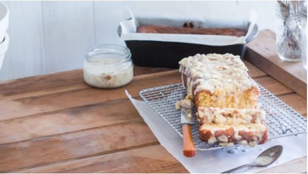 Lemon and lime olive oil loaf