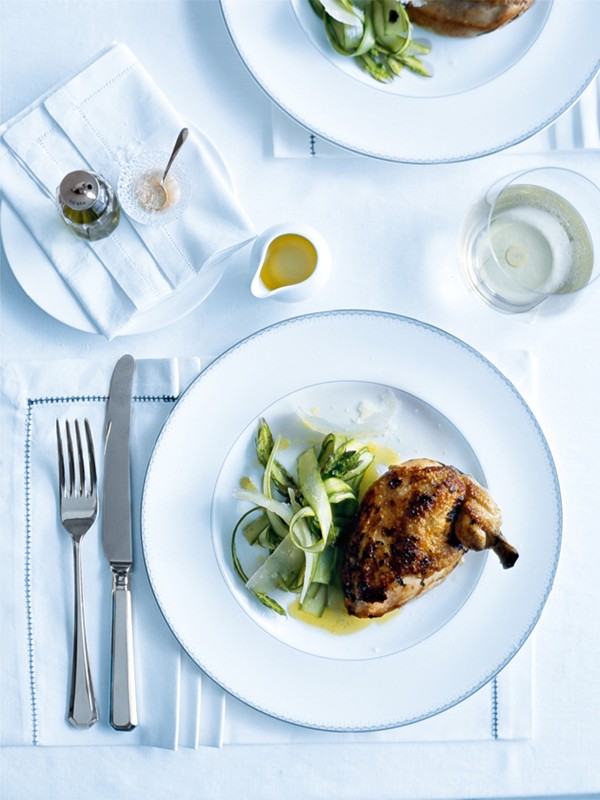 Lemon and marjoram chicken