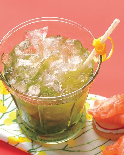 Lemon-and-mint julep