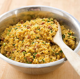 Lemon and parsley couscous salad