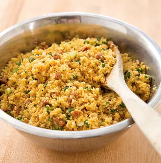Lemon and parsley couscous salad