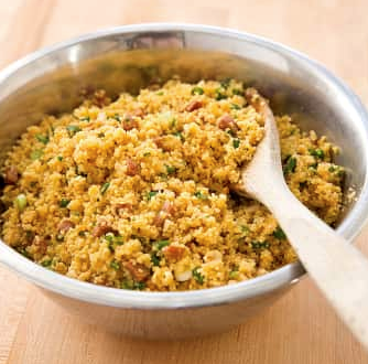 Lemon and parsley couscous salad