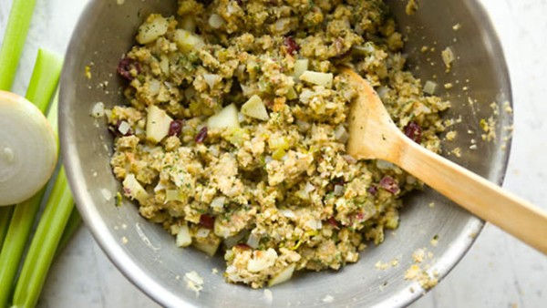 Lemon and parsley stuffing 2