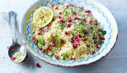 Lemon and pomegranate couscous recipe | Eat Your Books