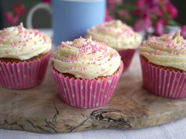 Lemon and poppy seed cupcakes