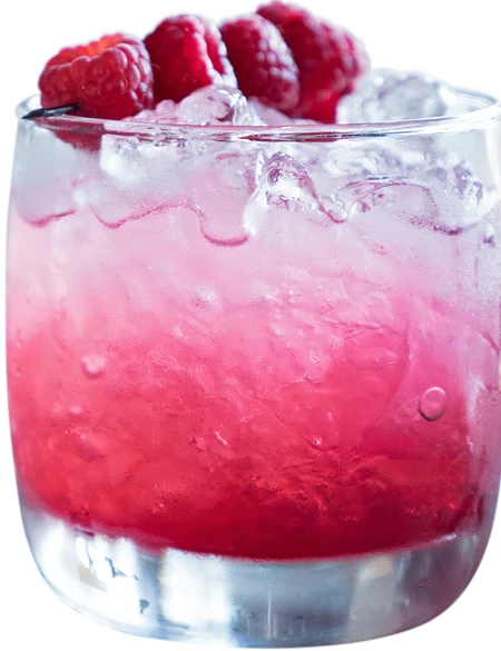 Lemon and raspberry Margarita