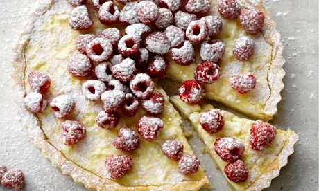 Lemon and ricotta tart