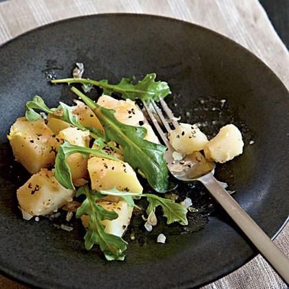Lemon-arugula potato salad