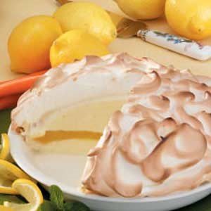 Lemon baked Alaska 