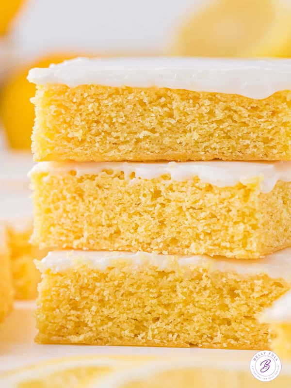 Lemon blondies