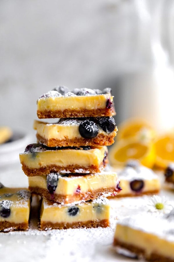 Lemon blueberry bars